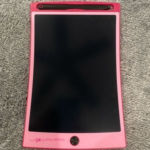 Pink boogie board LCD eWriter writing tablet